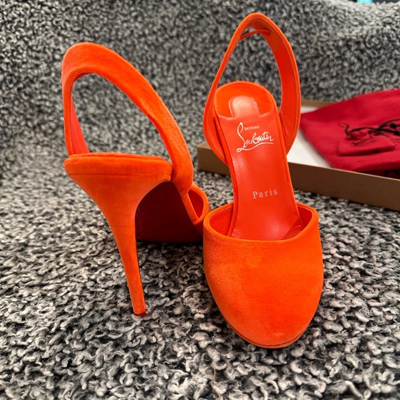 2022 Christian Louboutin sling heels - Picture 7 of 7
